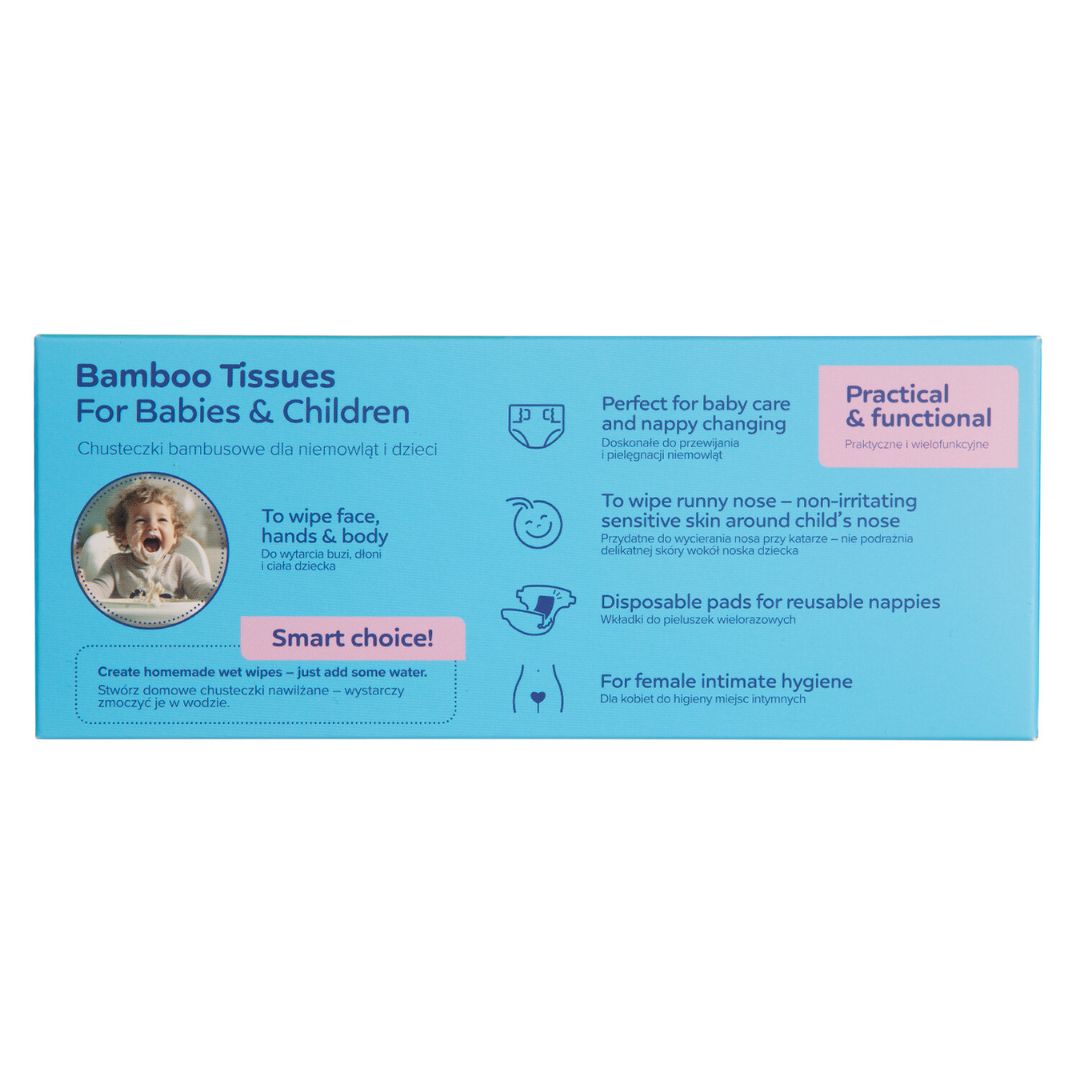 Canpol babies® Salviette secche in bambù 100 pz