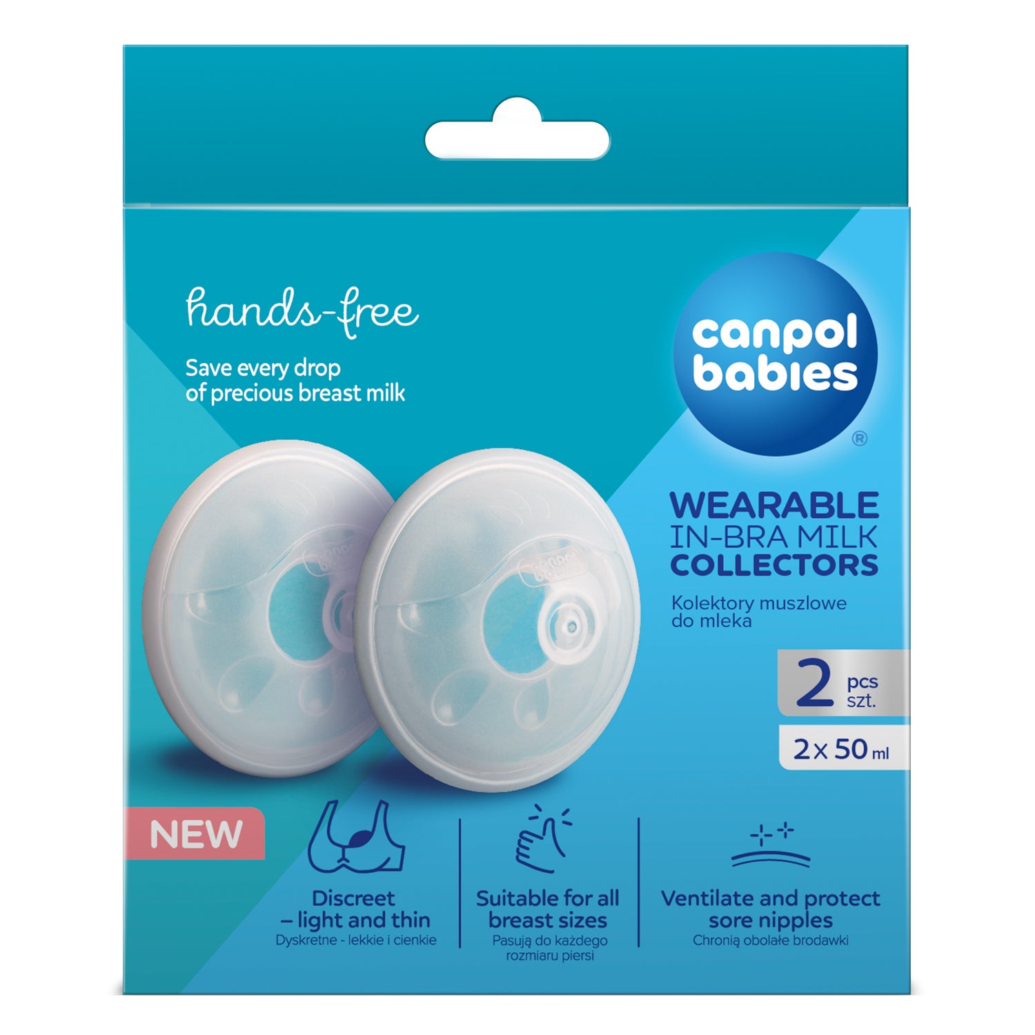 Canpol babies® Raccoglilatte 2 pz