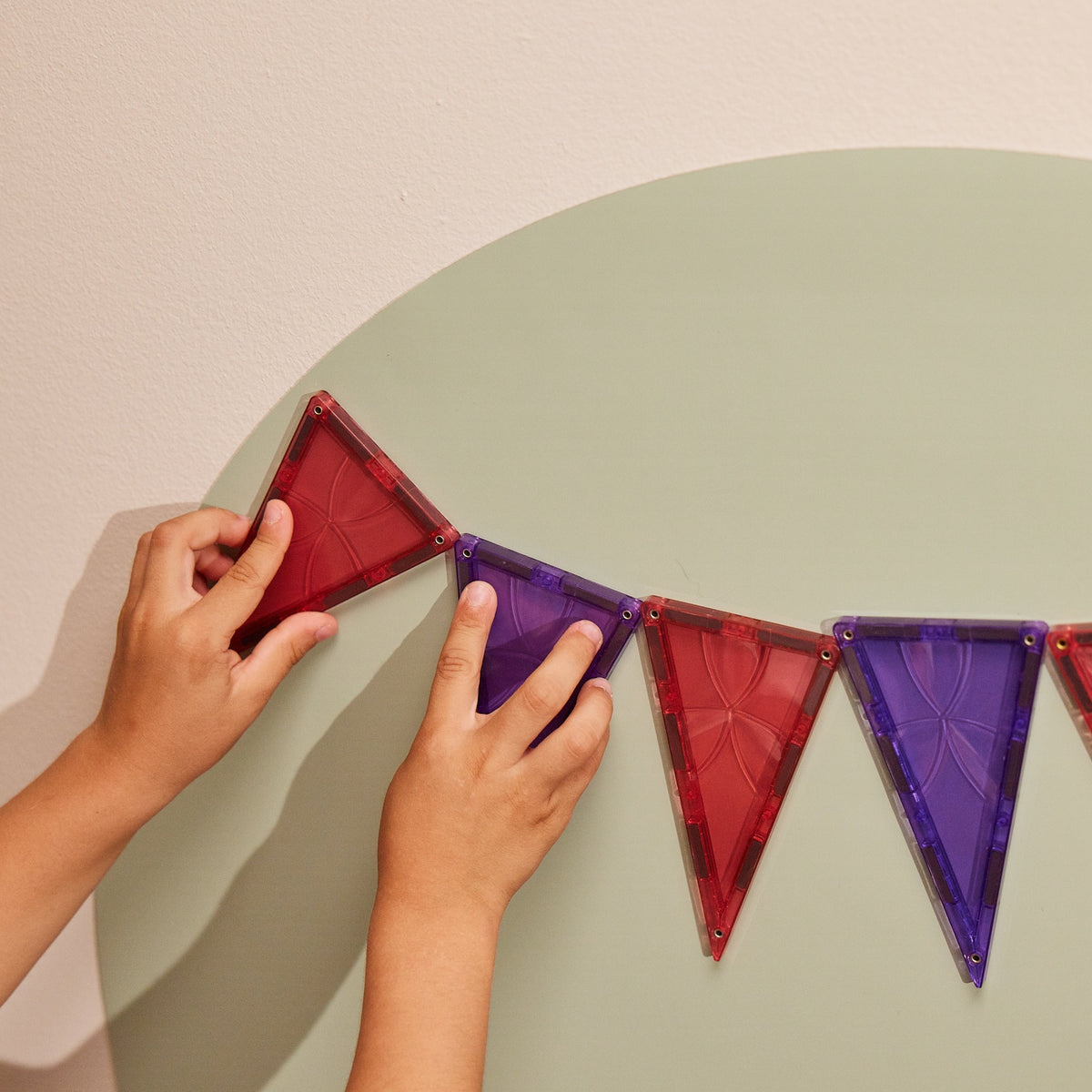 Cleverclixx® Magnetic Wall Sticker 95x75 cm Soft Olive