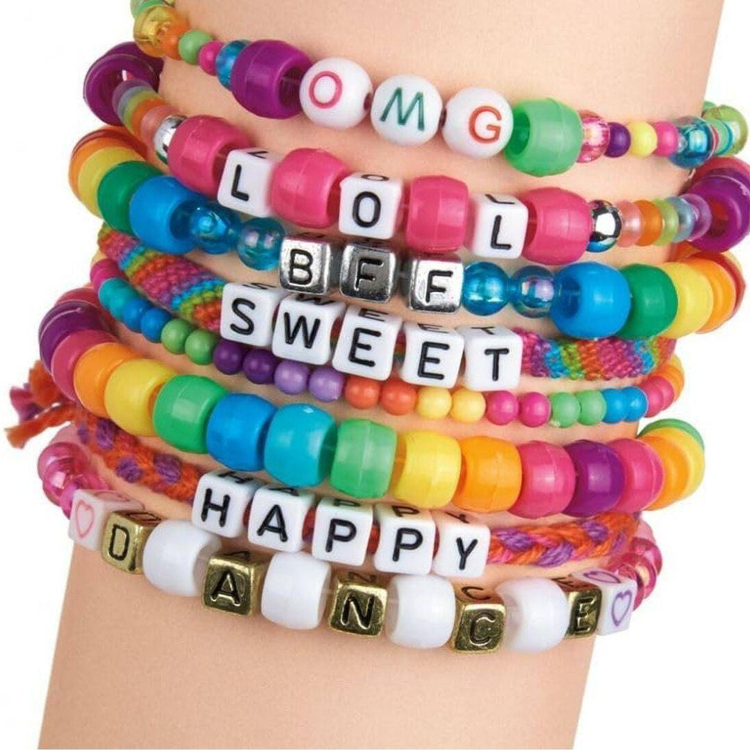 CrazArt® Set za izdelavo zapestnic ABC Fashion BB CrazArt