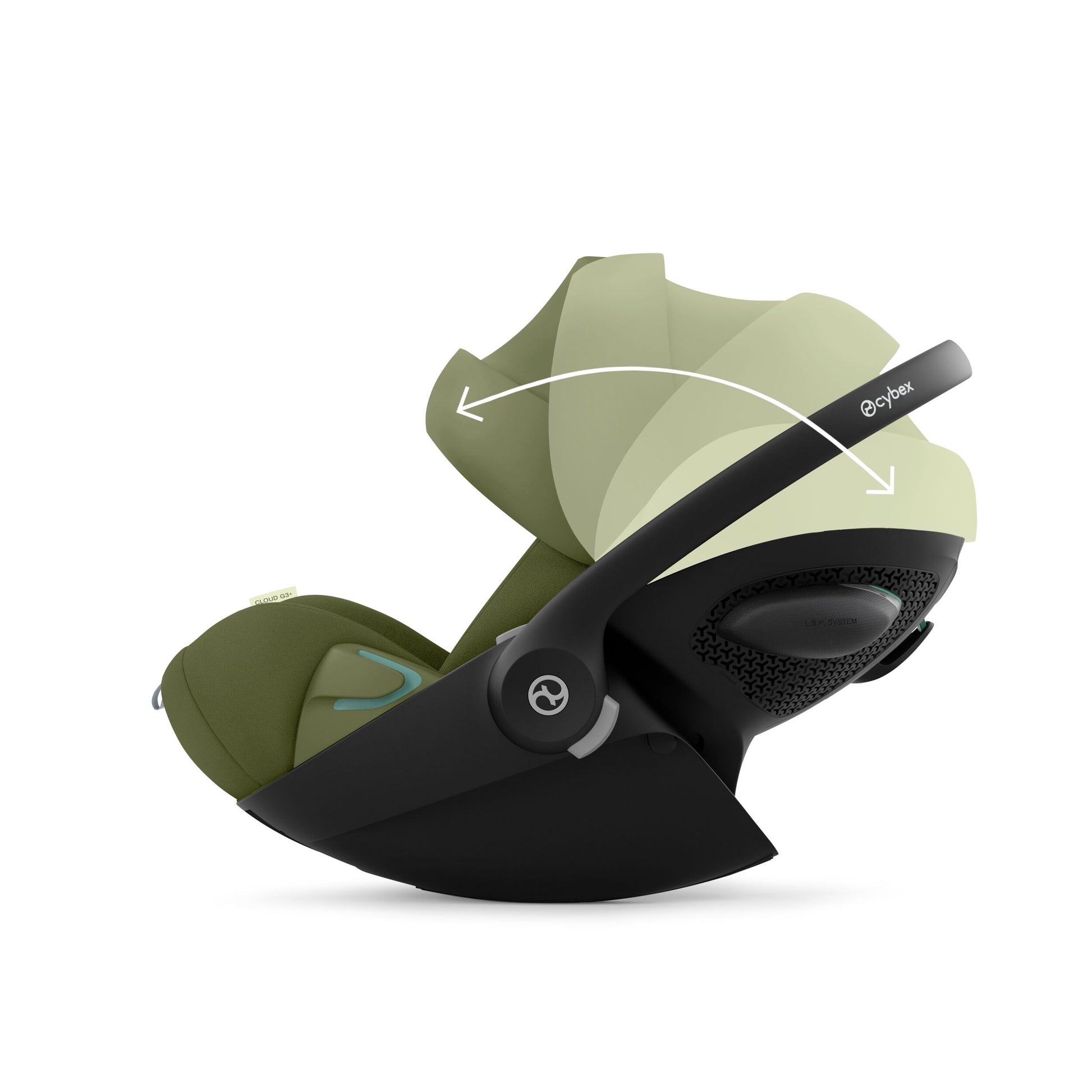 Cybex® Otroški avtosedež Cloud™ G3 i-Size (40-87cm) PLUS Moss Green Cybex