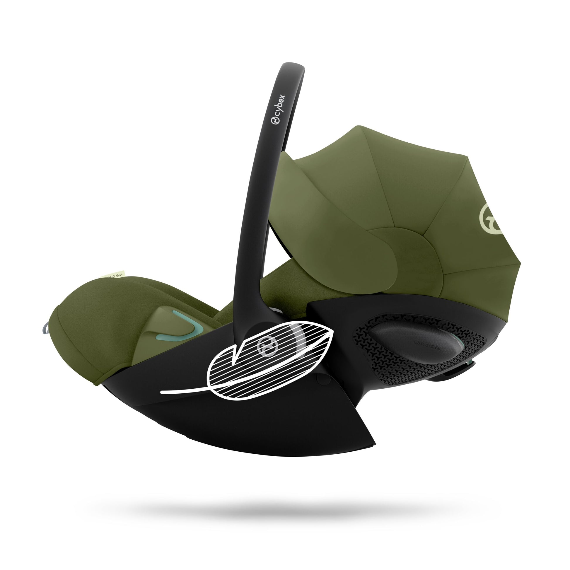 Cybex® Otroški avtosedež Cloud™ G3 i-Size (40-87cm) PLUS Moss Green Cybex