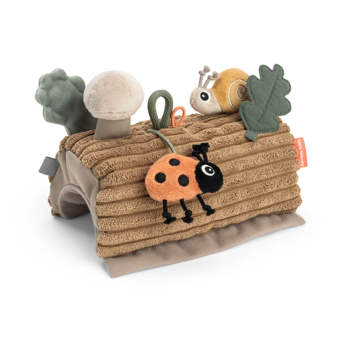 Done by Deer® Jouet d'activités pour poussette Tiny trails Colour mix