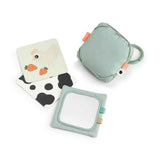 Done by Deer® Porta carte contrasto Tiny farm Green