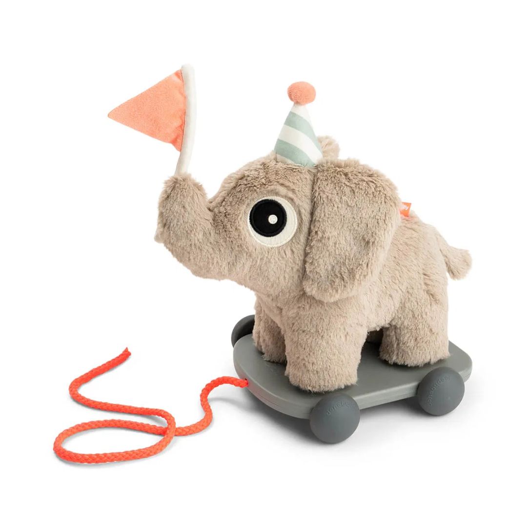 Done by Deer® Igračka na poteg 2v1 Elphee Sand Done by Deer