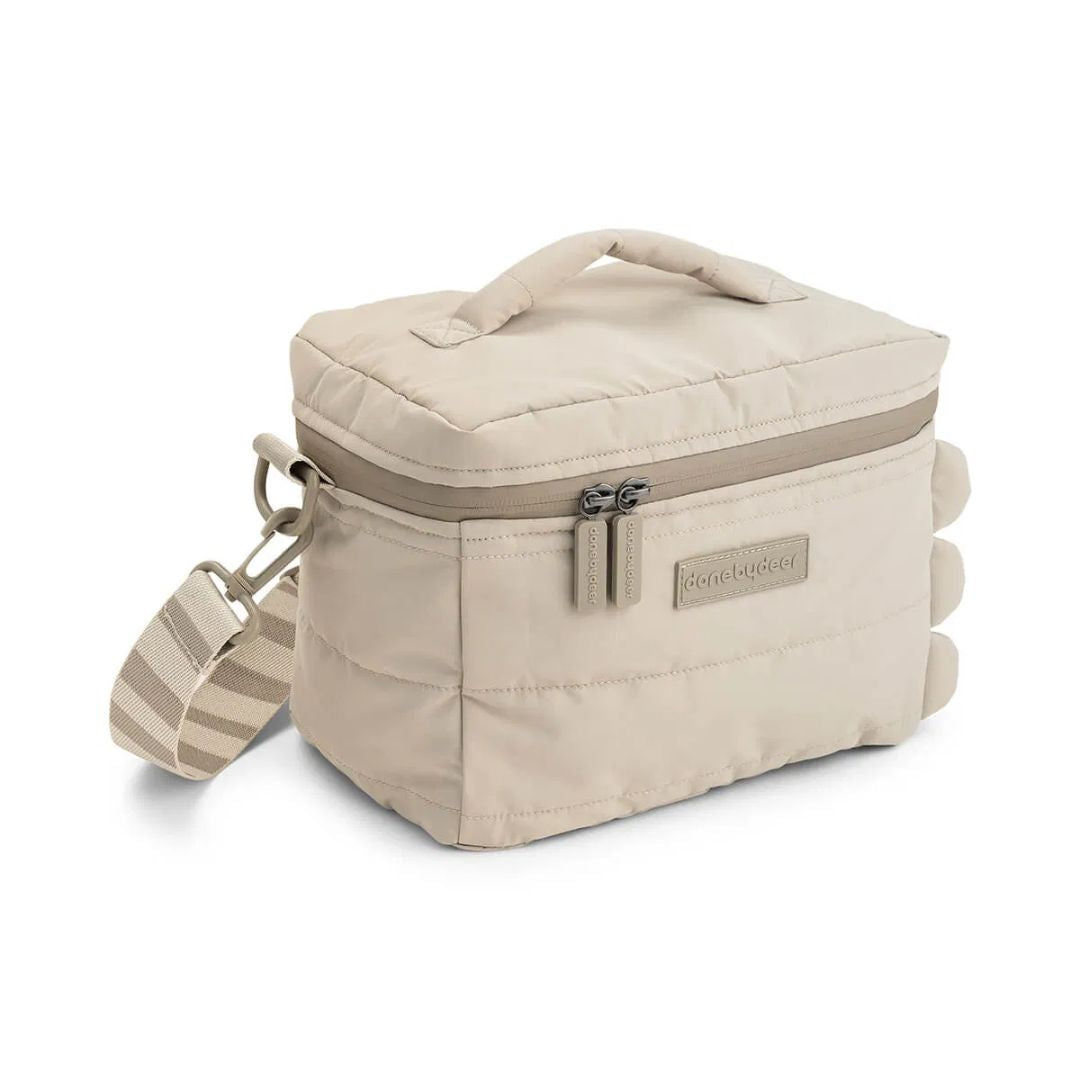 Done by Deer® Izolirana torba Quilted Croco Sand Done by Deer