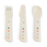 Done by Deer® Set di posate Foodie Celebration Sand