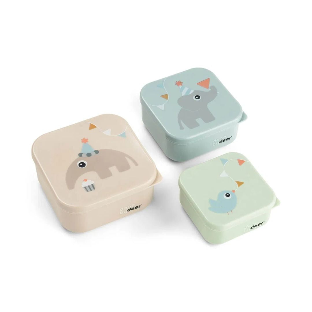 Done by Deer® Komplet posodic za prigrizke Celebration Done by Deer