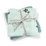 Done by Deer® Lot de 2 langes Lalee Blue 65x65