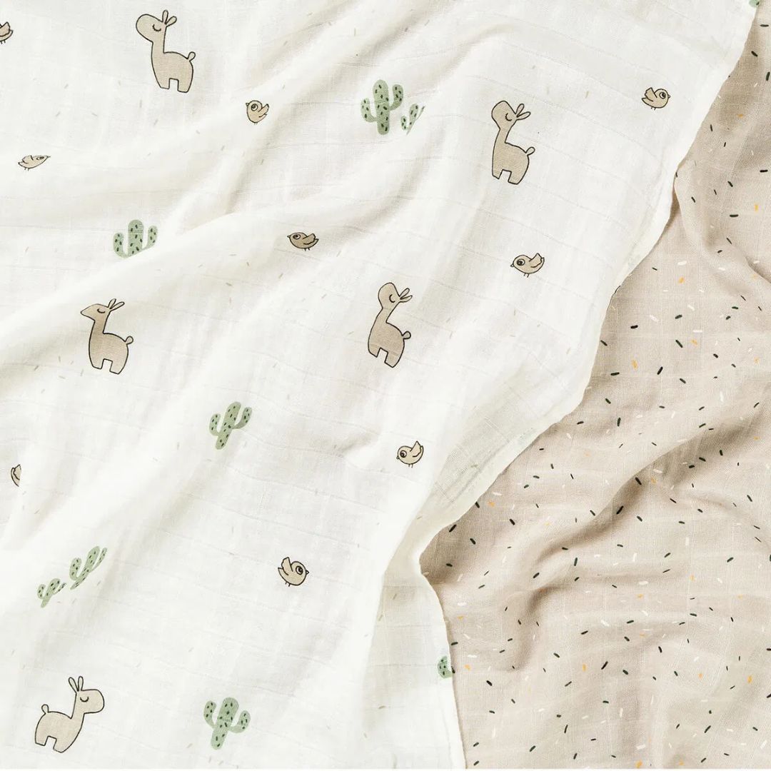 Done by Deer® Komplet tetra pleničk Lalee Sand 65x65 Done by Deer