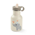 Done by Deer® Metalna bočica sa slamkom Celebration Sand 350 ml