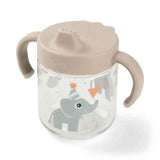 Done by Deer® Tazza con coperchio e manici Celebration Sand