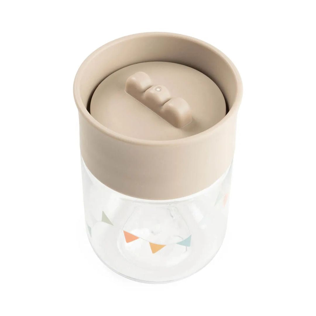 Done by Deer® Lonček za učenje pitja 360° Celebration Sand Done by Deer