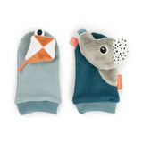 Done by Deer® Calzini con sonaglino Playground Blue