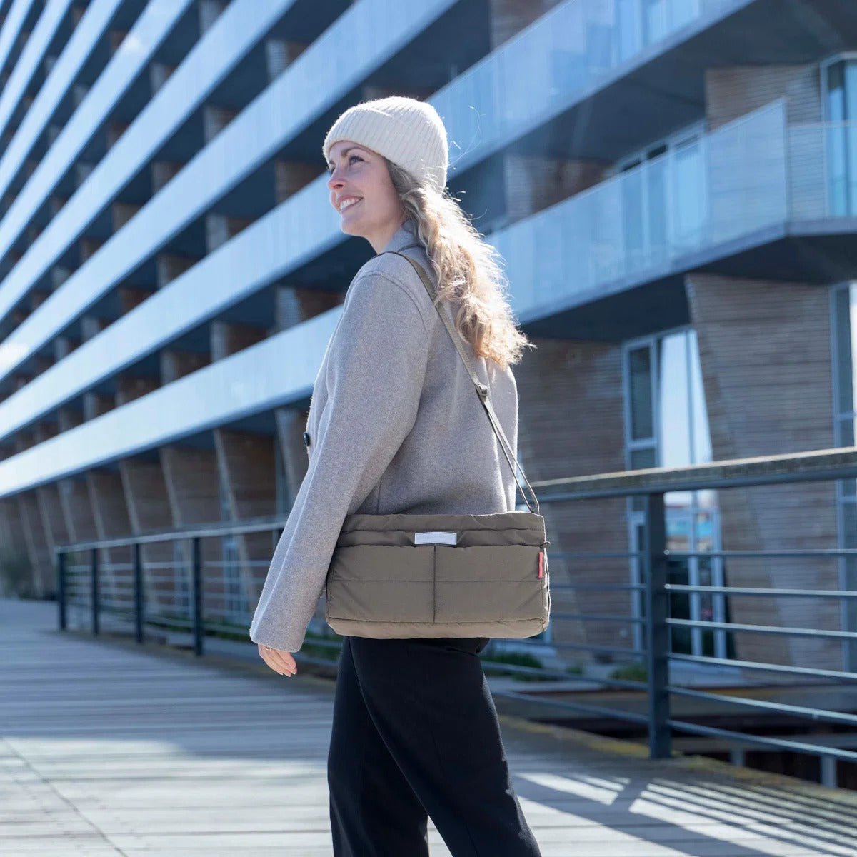 Done by Deer® Stroller organiser Taupe – slika 7