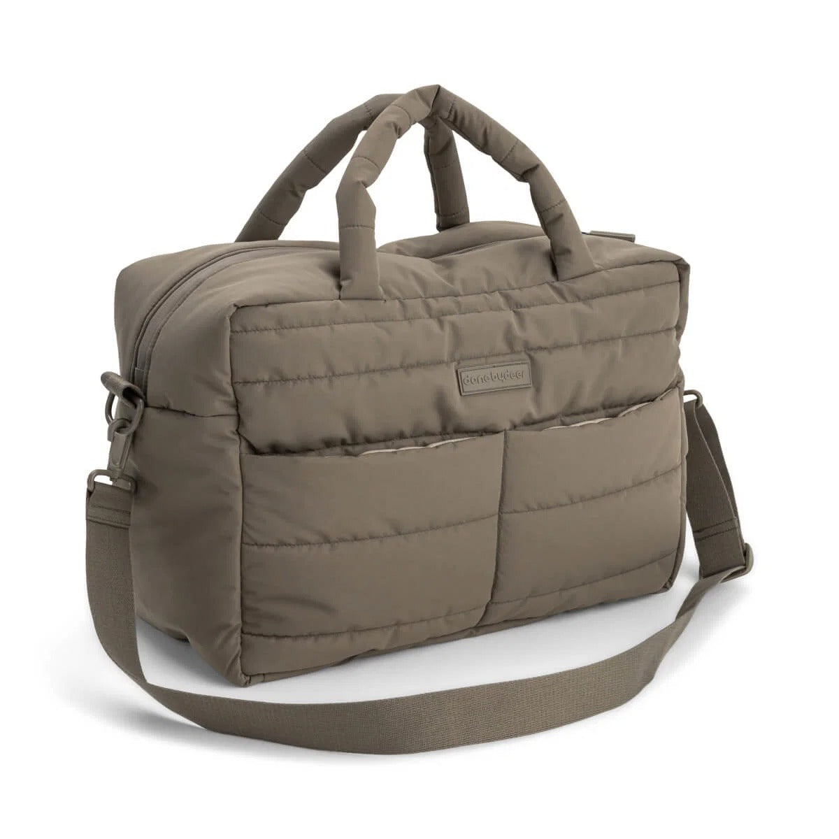 Done by Deer® Sac à langer matelassé Taupe