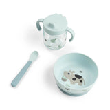 Done by Deer® Primo set pappa Foodie Tiny farm Blue