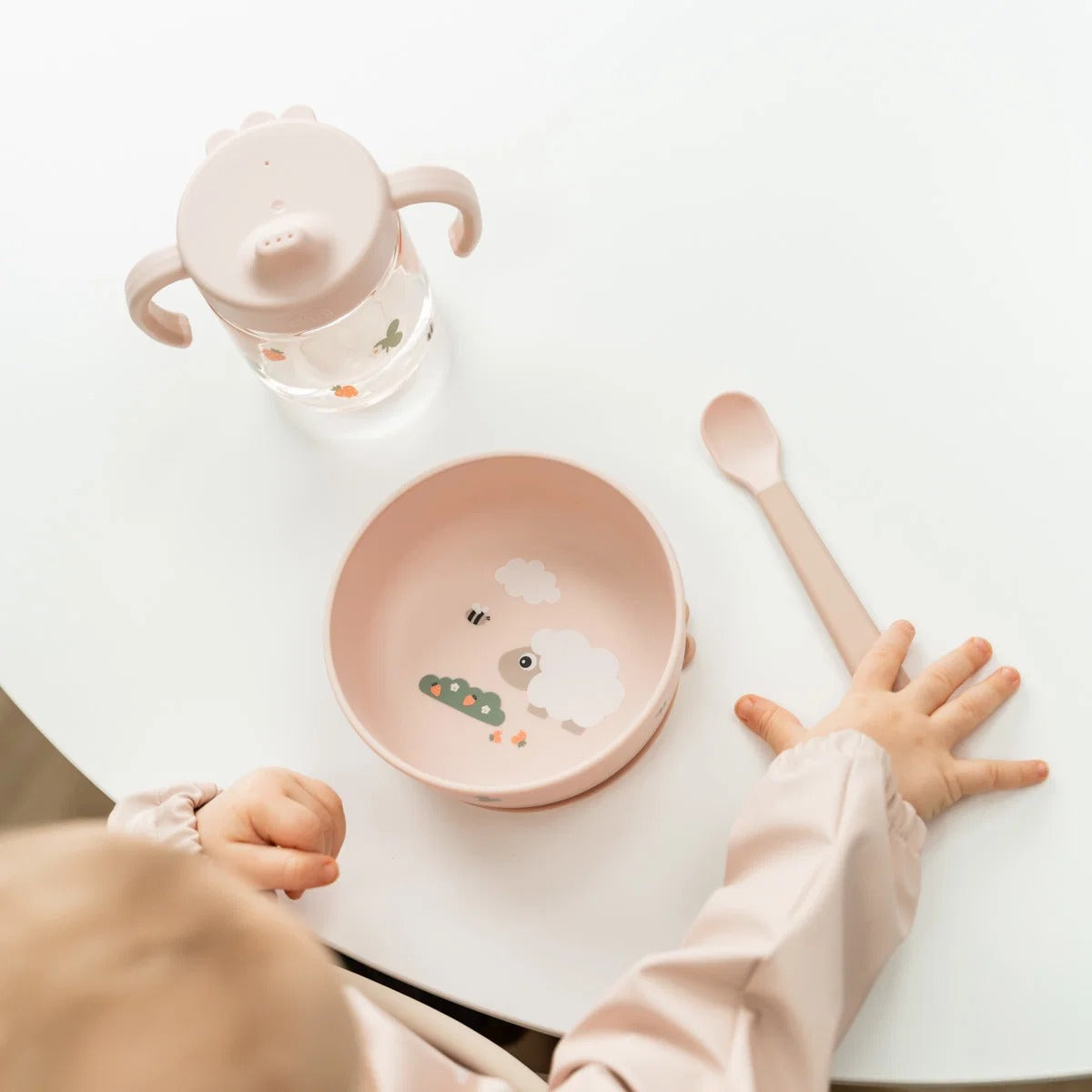 Done by Deer® Foodie weaning set Tiny farm Powder – slika 5