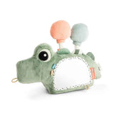 Done by Deer® Tummy Time Sensory Mirror Croco Green