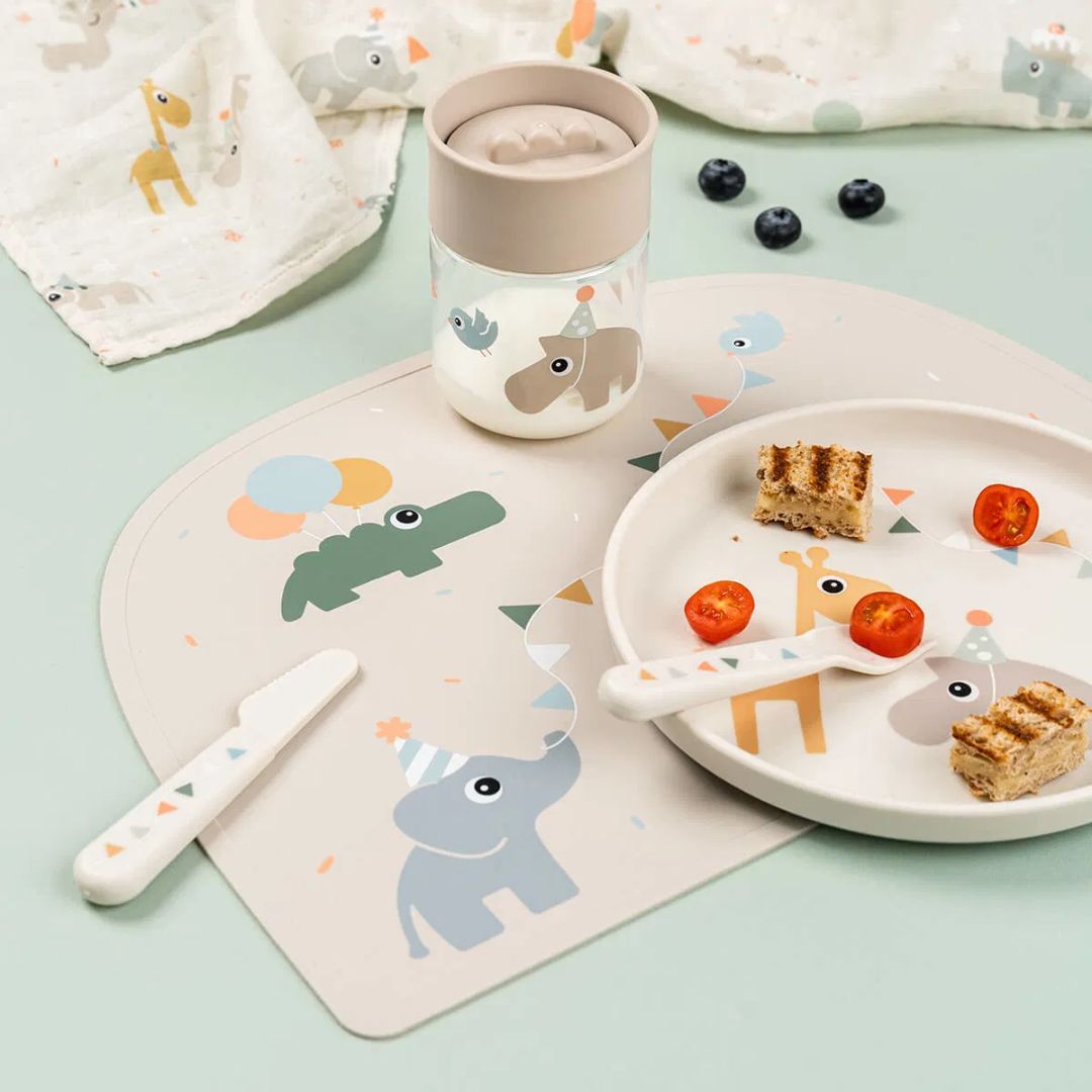 Done by Deer® Silikonska podloga Celebration Sand Done by Deer