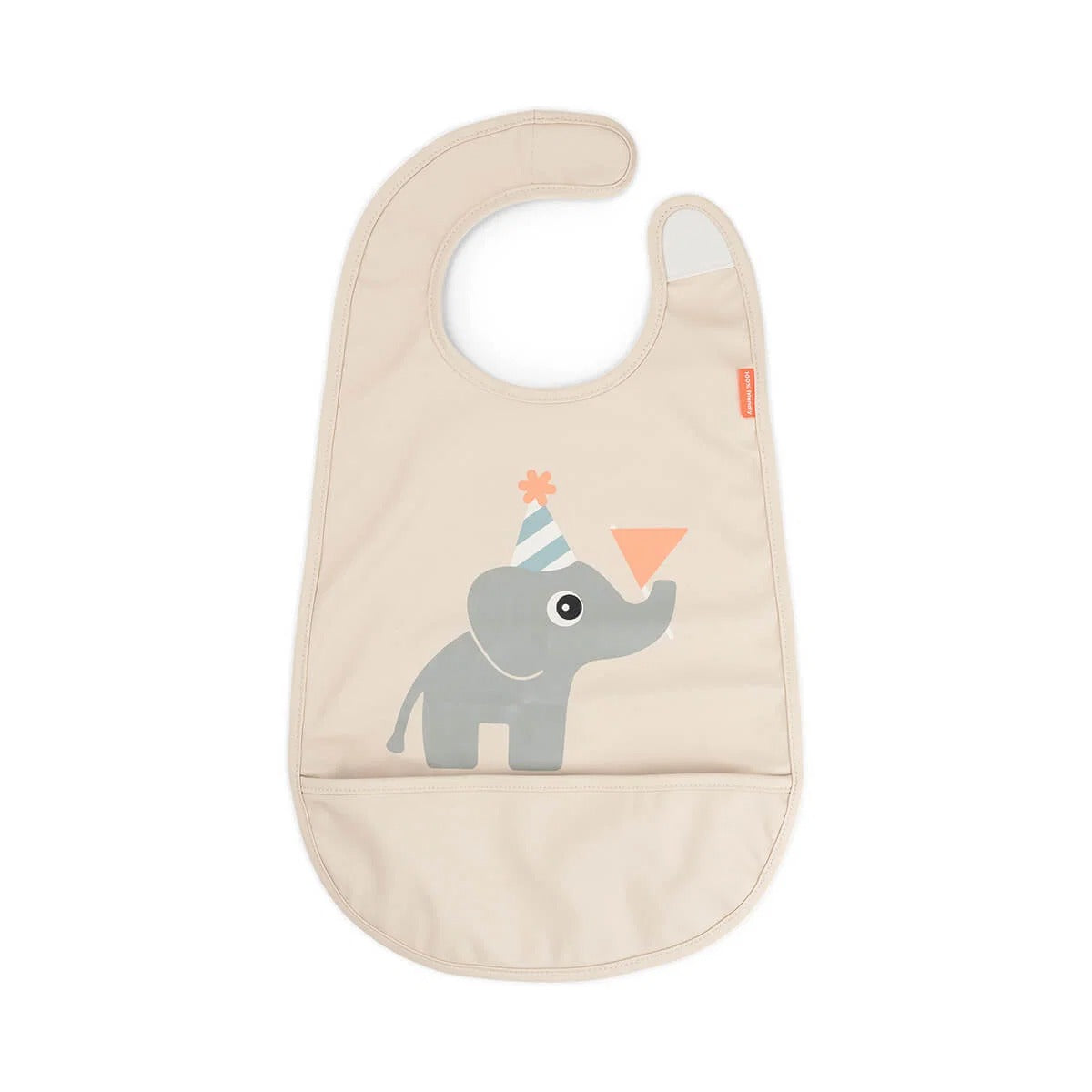 Done by Deer® Bib velcro 2-pack Celebration Sand – slika 4