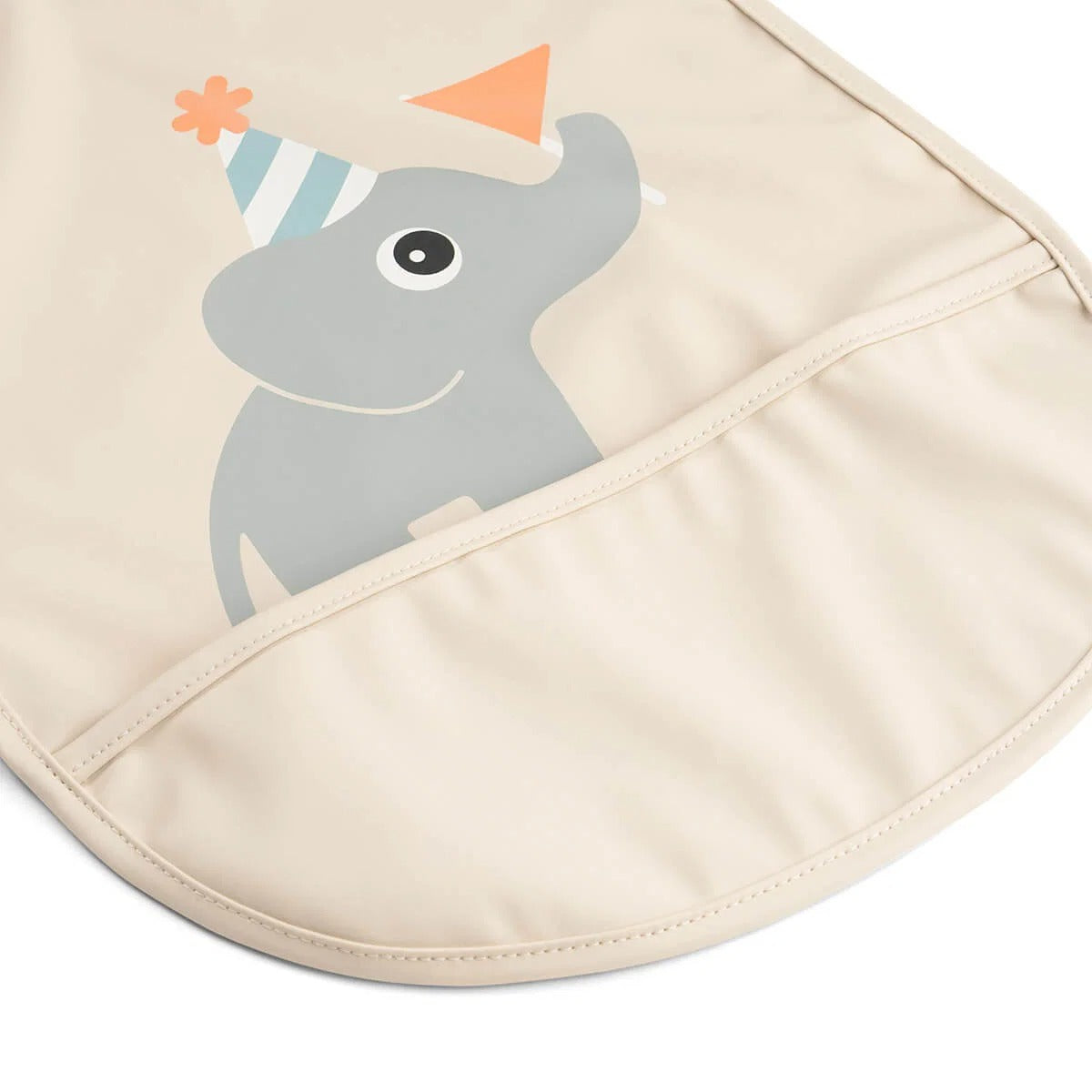 Done by Deer® Bib velcro 2-pack Celebration Sand – slika 5