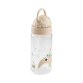 Done by Deer® Sticlă cu pai Celebration Sand 350 ml
