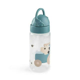 Done by Deer® Bočica sa slamkom Tiny Farm Blue 350 ml