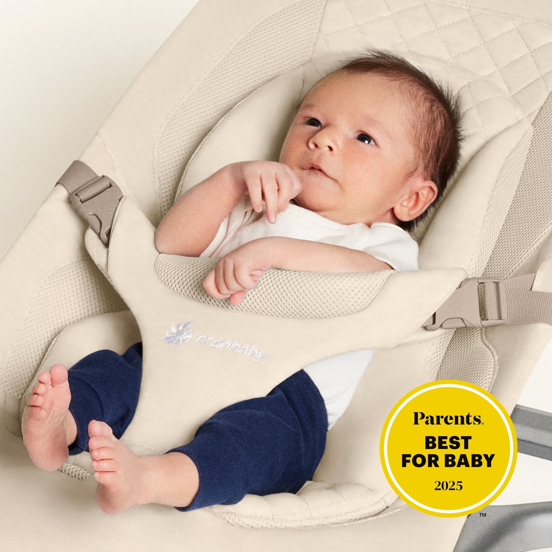 Ergobaby® Evolve ležaljka 3u1 Cream
