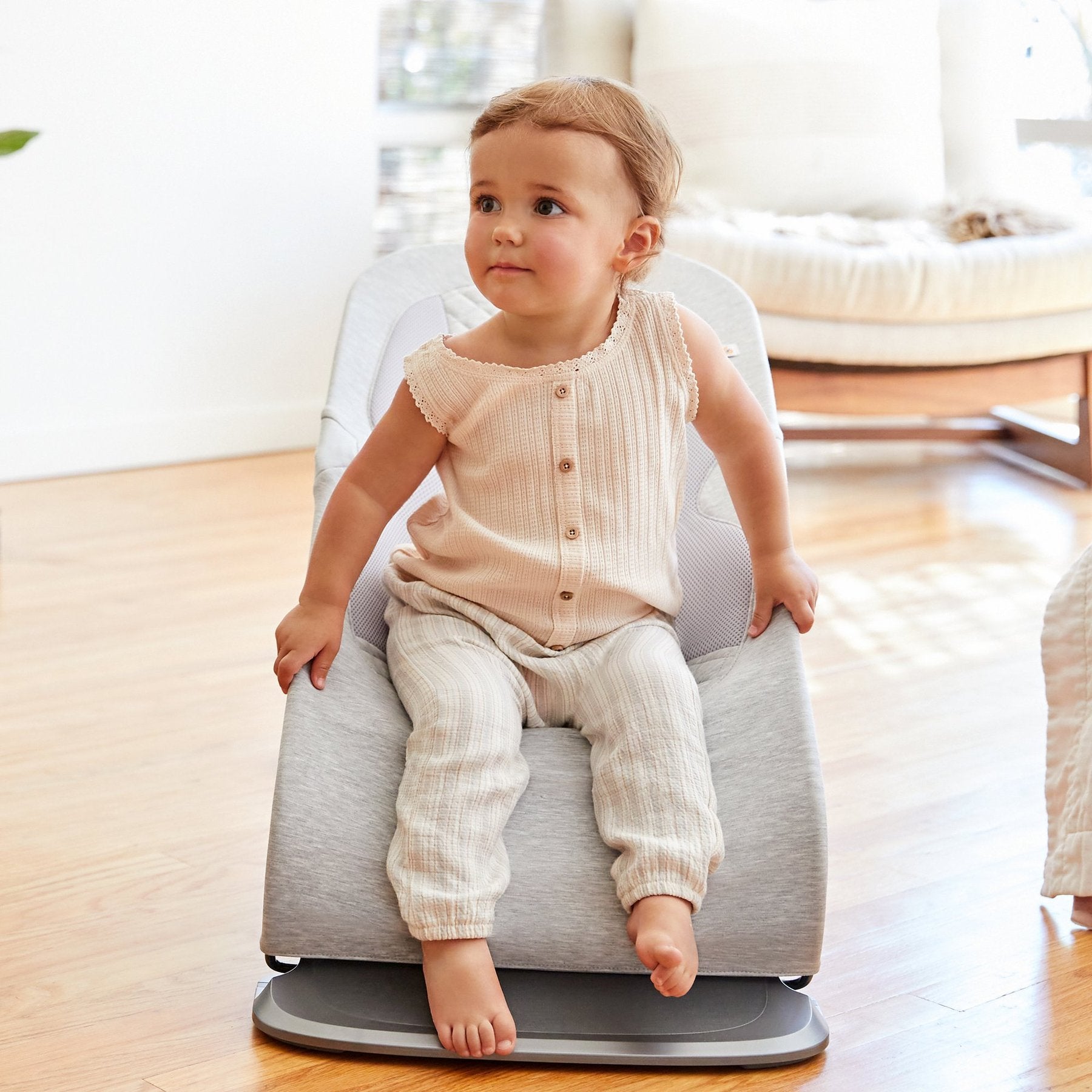 Ergobaby® Evolve ležaljka 3u1 Light Grey
