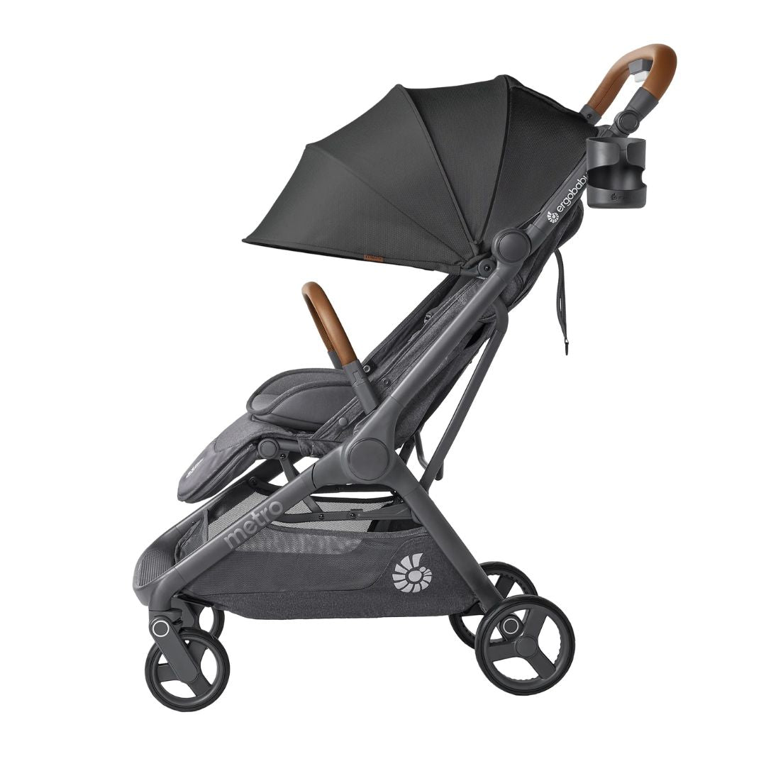 Ergobaby® Kompaktni mestni voziček Metro 3 Deluxe Black Ergobaby