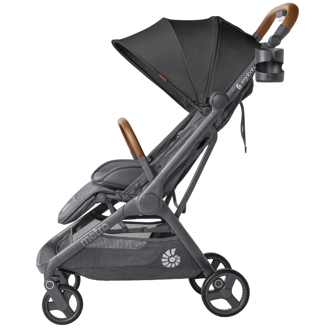 Ergobaby® Kompaktni mestni voziček Metro 3 Deluxe Black Ergobaby