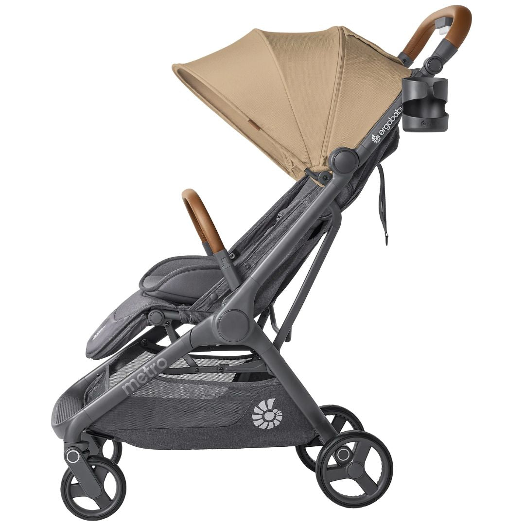 Ergobaby® Kompaktni mestni voziček Metro 3 Deluxe Camel Ergobaby