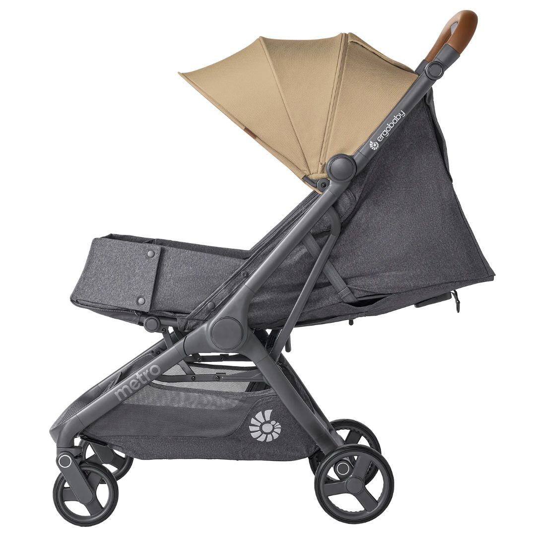 Ergobaby® Kompaktni mestni voziček Metro 3 Deluxe Camel Ergobaby
