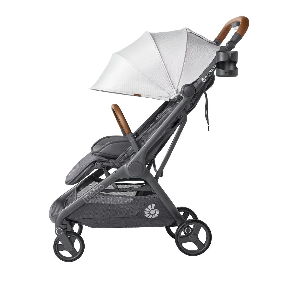 Ergobaby® Kompaktni mestni voziček Metro 3 Deluxe Pearl Grey Ergobaby
