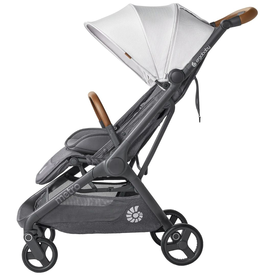 Ergobaby® Kompaktni mestni voziček Metro 3 Deluxe Pearl Grey Ergobaby