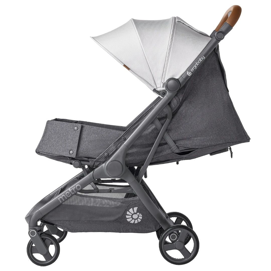 Ergobaby® Kompaktni mestni voziček Metro 3 Deluxe Pearl Grey Ergobaby