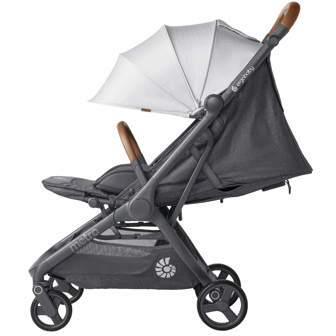 Ergobaby® Kompaktni mestni voziček Metro 3 Deluxe Pearl Grey Ergobaby