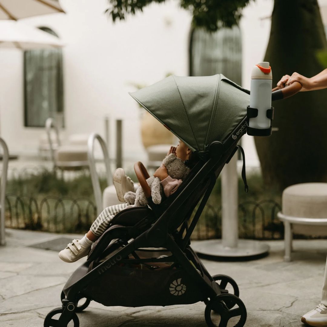 Ergobaby® Kompaktni mestni voziček Metro 3 Deluxe Willow Green Ergobaby