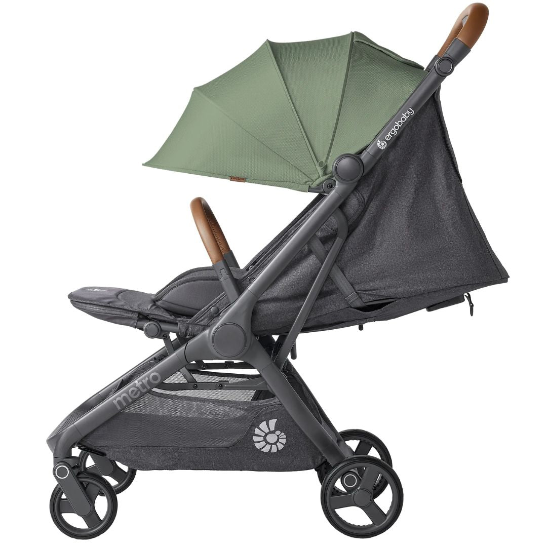 Ergobaby® Kompaktni mestni voziček Metro 3 Deluxe Willow Green Ergobaby