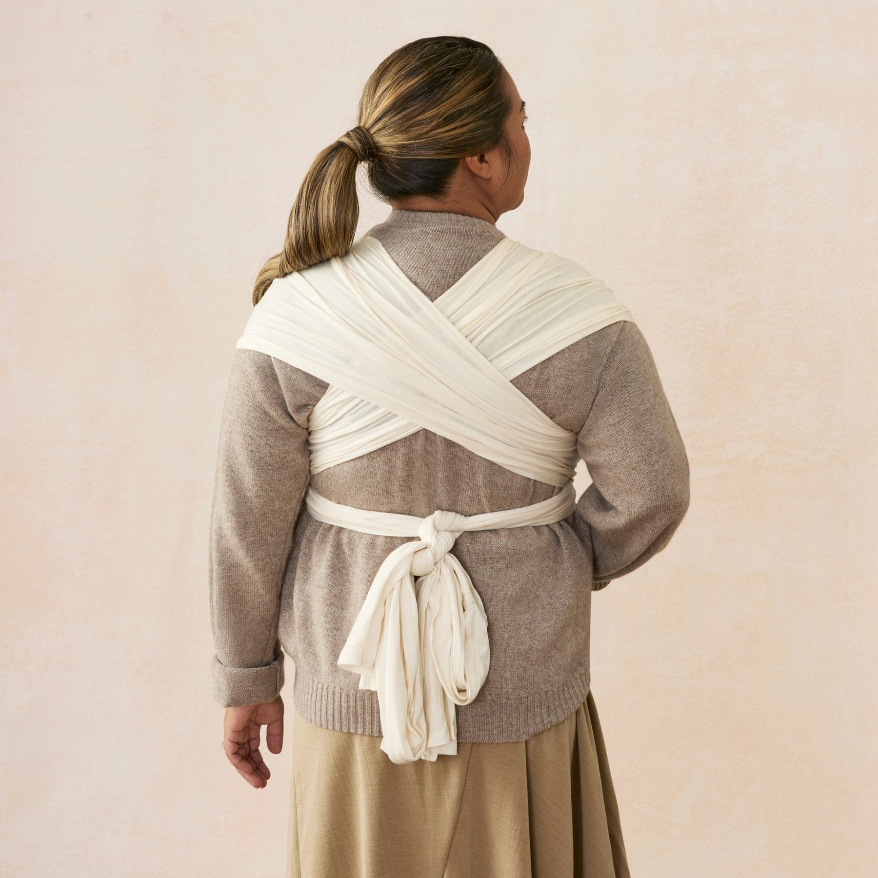 Ergobaby® Aura Wrap Sustainable Knit Cream