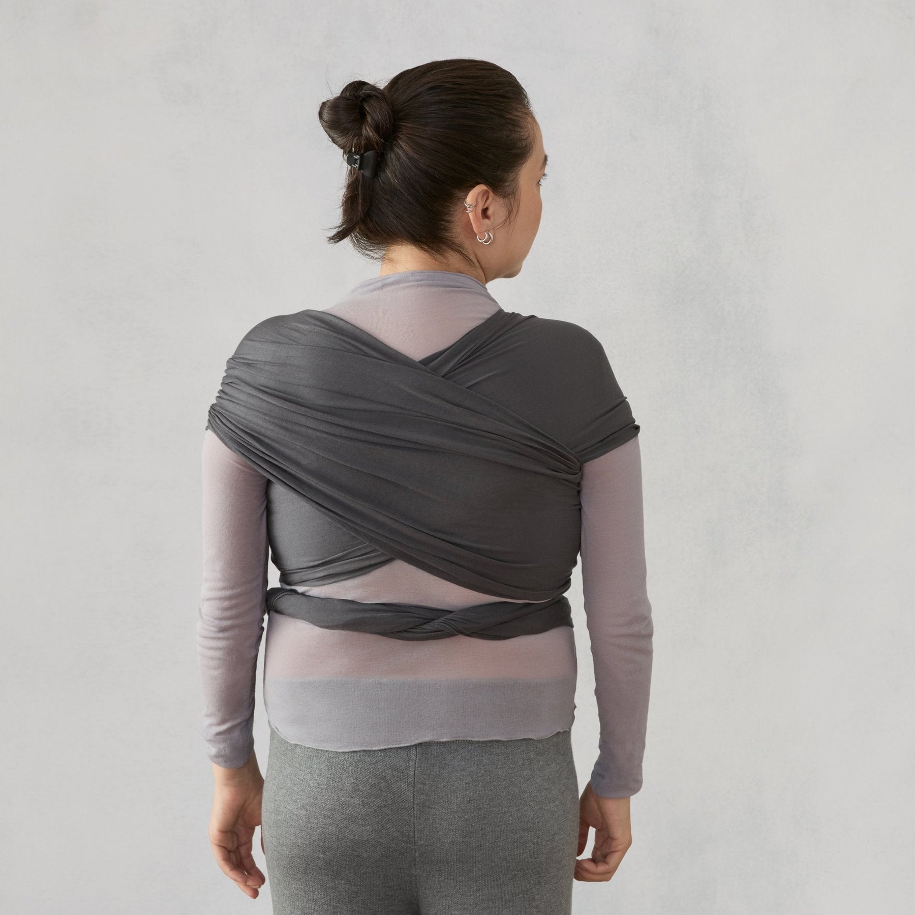 Ergobaby® Nosiljka Aura Wrap Sustainable Knit Soft Black