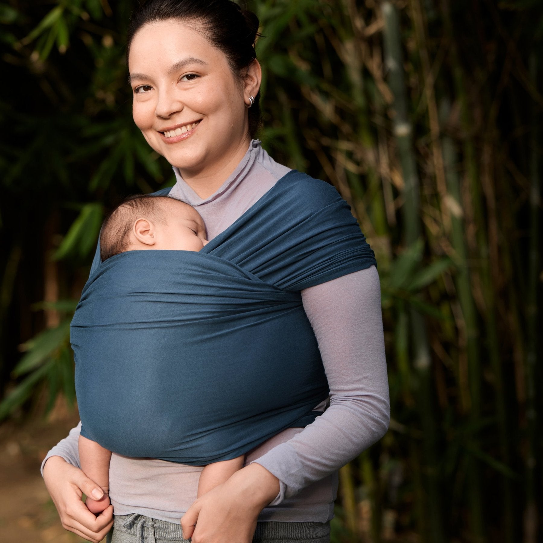 Ergobaby® Marsupio Aura Wrap Sustainable Knit Twilight Navy