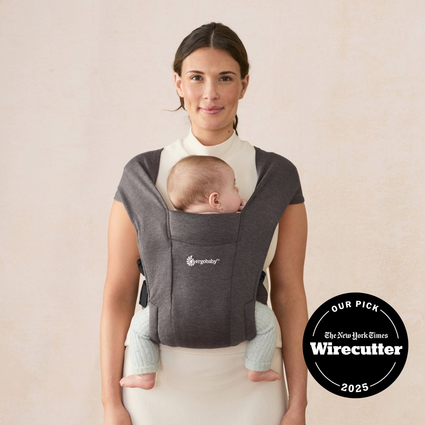 Ergobaby® Fascia Porta Bebè Embrace Heather Grey