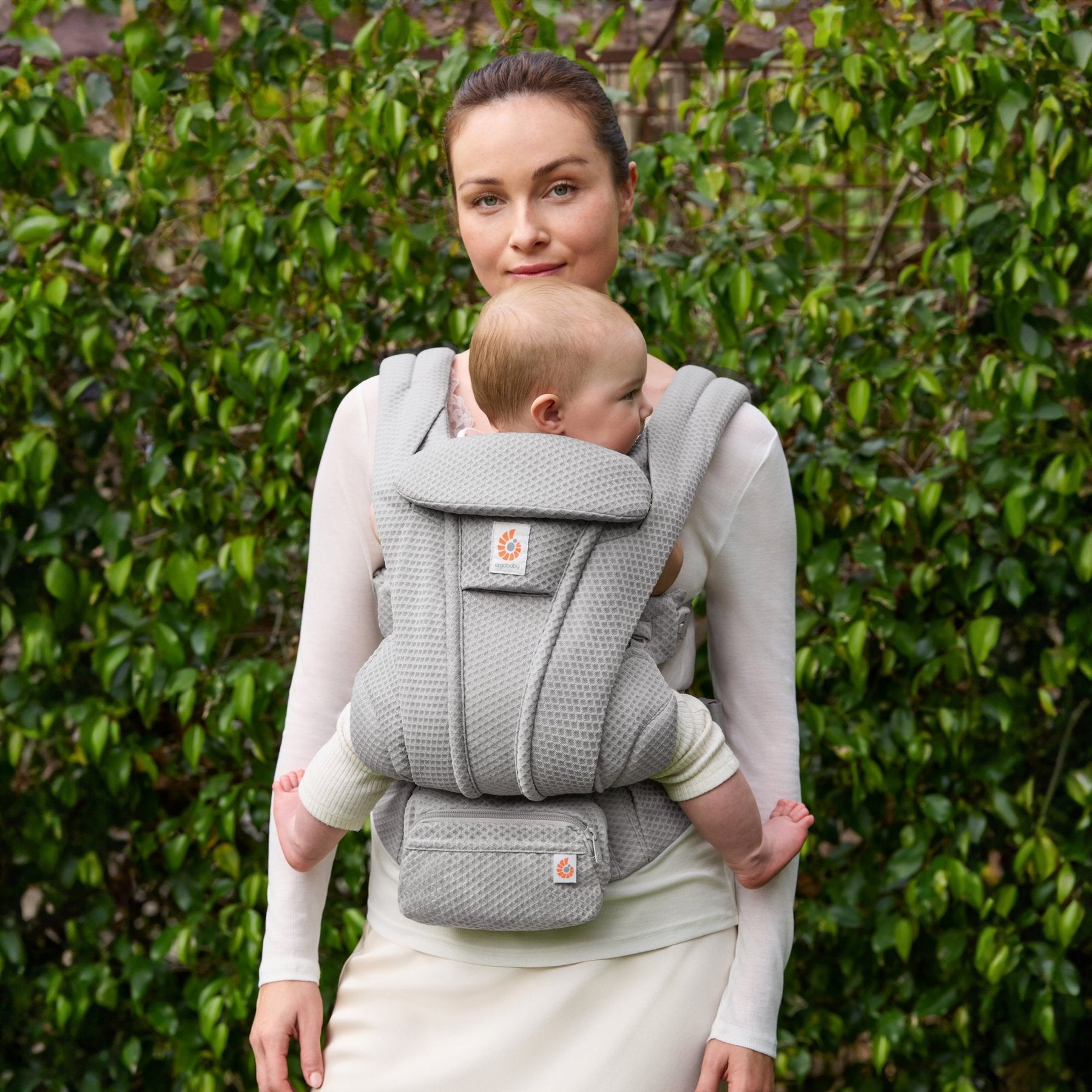 Ergobaby® Marsupio Omni Deluxe Mesh Pearl Grey