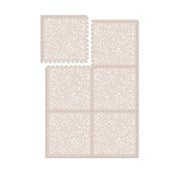Evibell® Igralna podloga Puzzle 120x180 Leaves Cream Tan Evibell