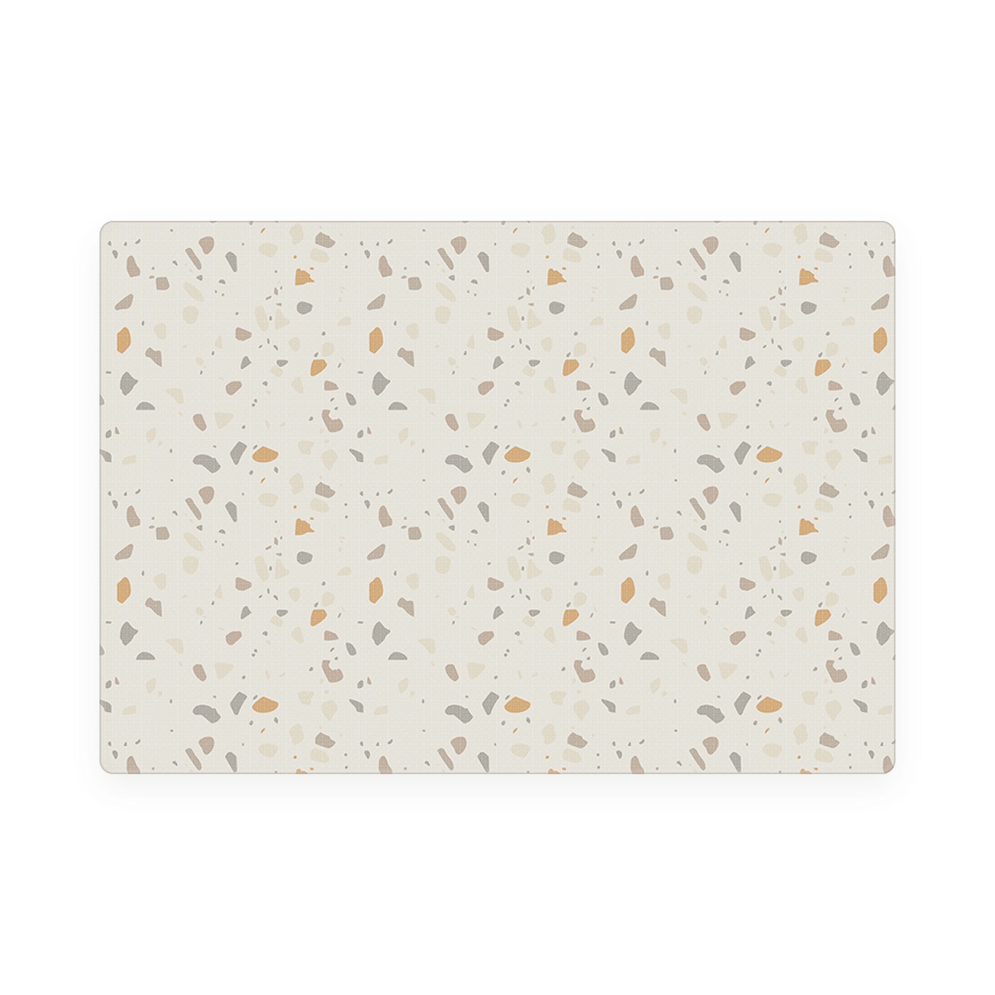 Evibell® Dvostrana podloga za igru od TPU pjene 140x200 Confetti/Terracotta
