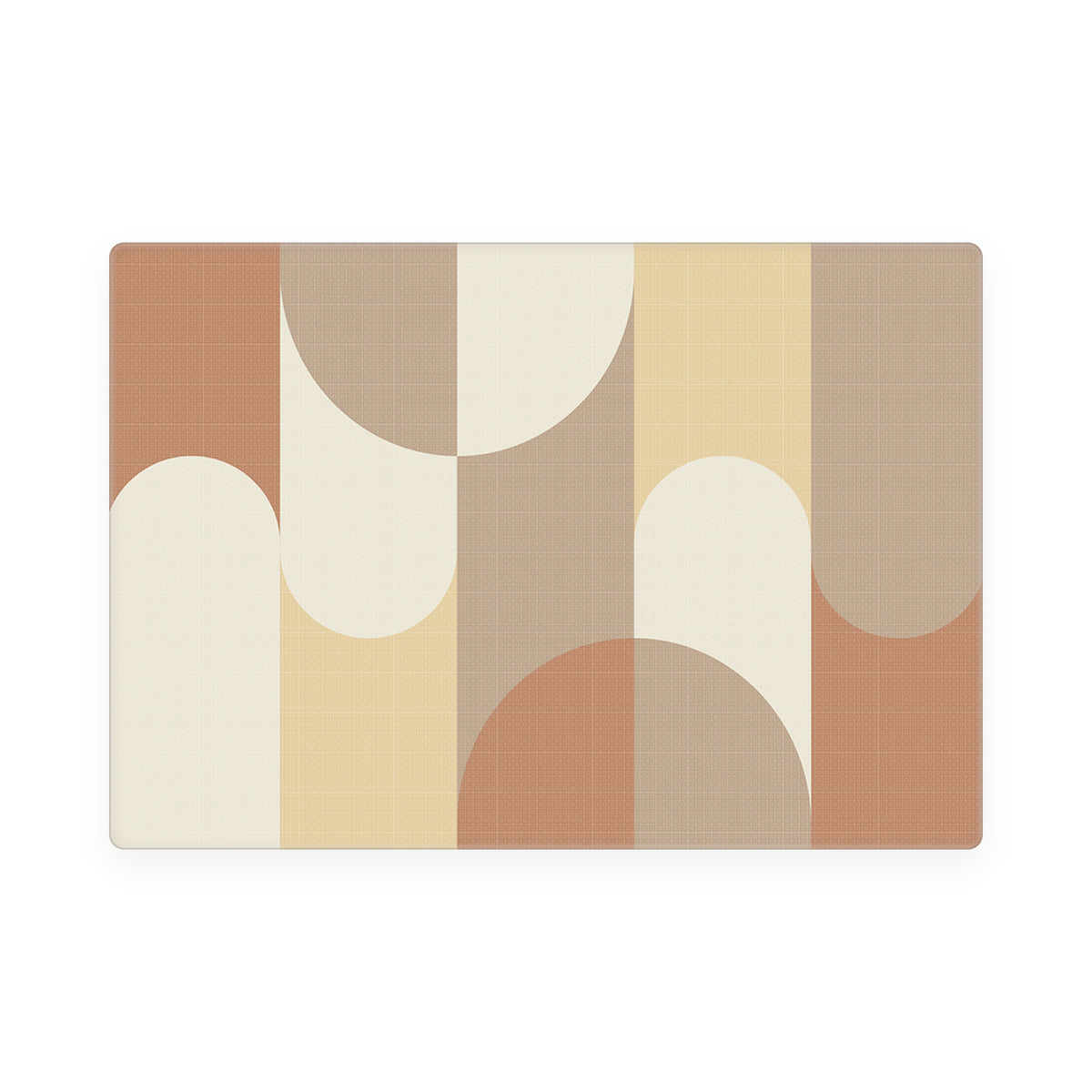 Evibell® Dvostrana podloga za igru od TPU pjene 140x200 Confetti/Terracotta – slika 3