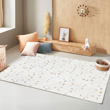 Evibell® Reversible Play Mat made of TPU Foam 140x200 Confetti/Terracotta
