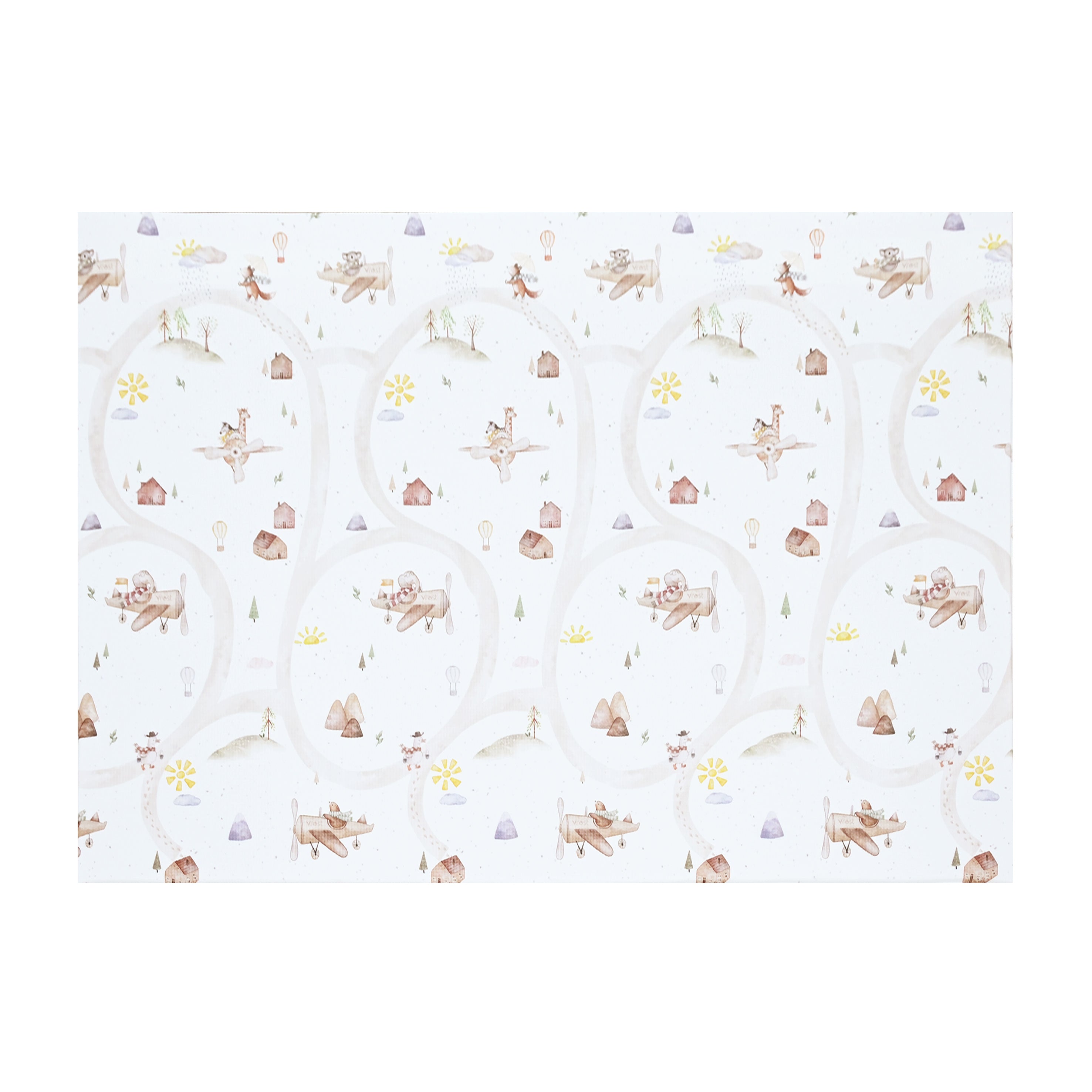 Evibell® Double-sided TPU Foam Play Mat 140x200 Terrazzo/Wanderlust